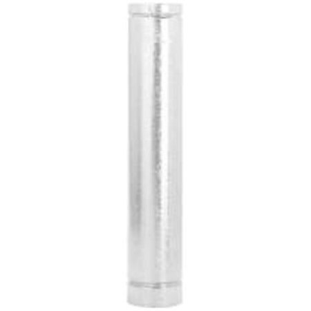 SELKIRK CORPORATION Selkirk 503745 Gas Vent Round Pipe Type B; 3 In. Diameter; Length 36 In. 503745